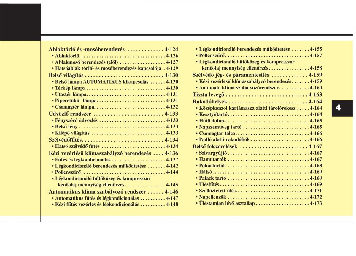 KIA Carens III 3 Kezelesi utmutato / page 32