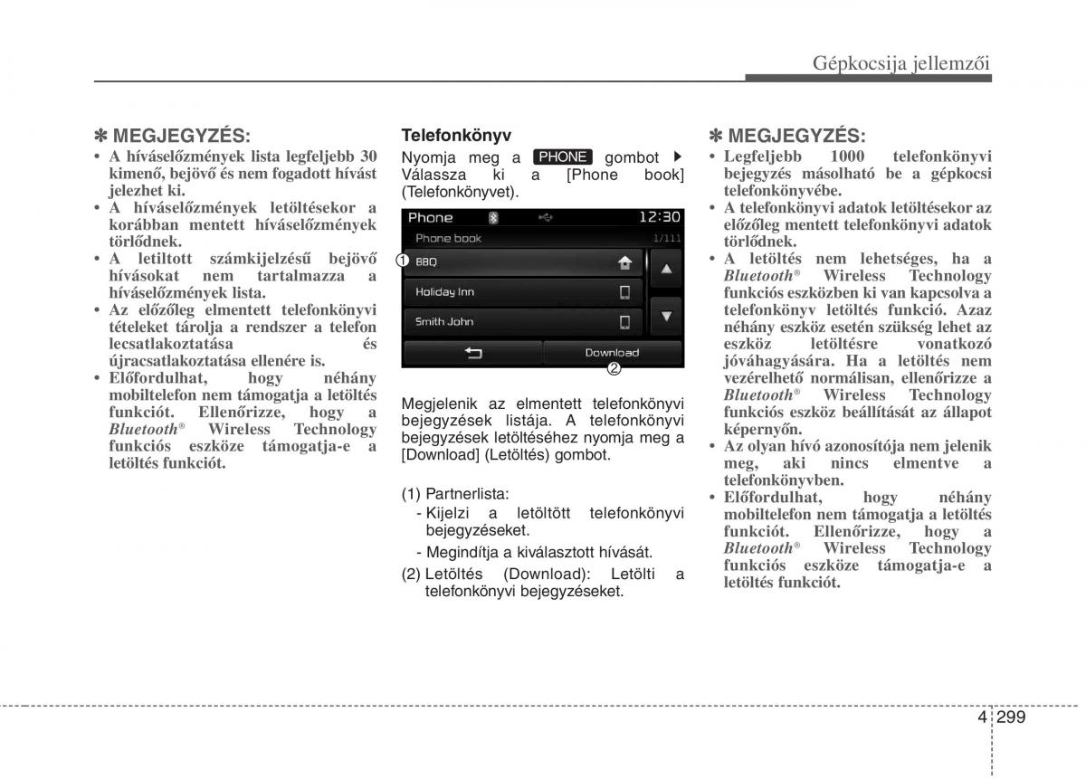 KIA Carens III 3 Kezelesi utmutato / page 328