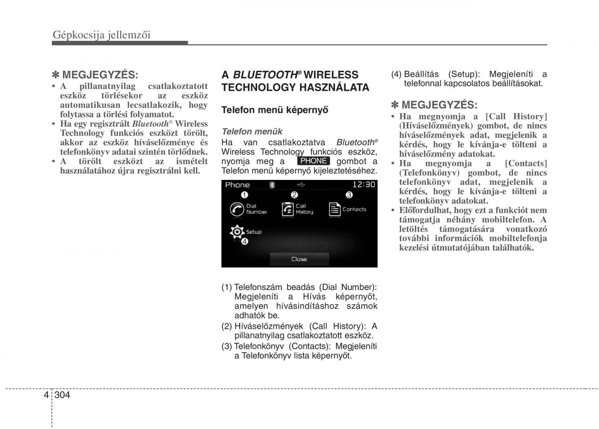 KIA Carens III 3 Kezelesi utmutato / page 333