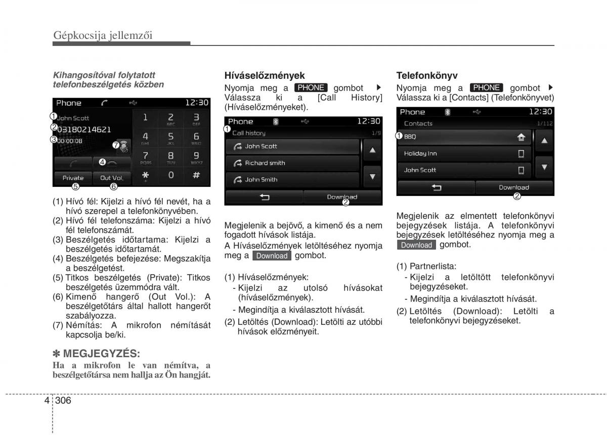 KIA Carens III 3 Kezelesi utmutato / page 335