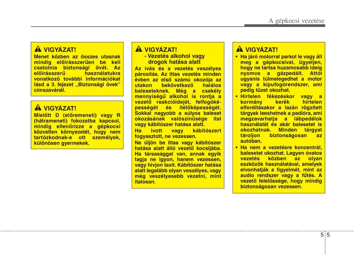 KIA Carens III 3 Kezelesi utmutato / page 373