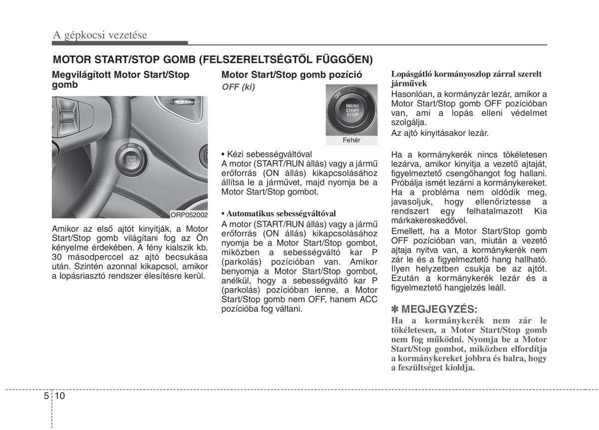 KIA Carens III 3 Kezelesi utmutato / page 378