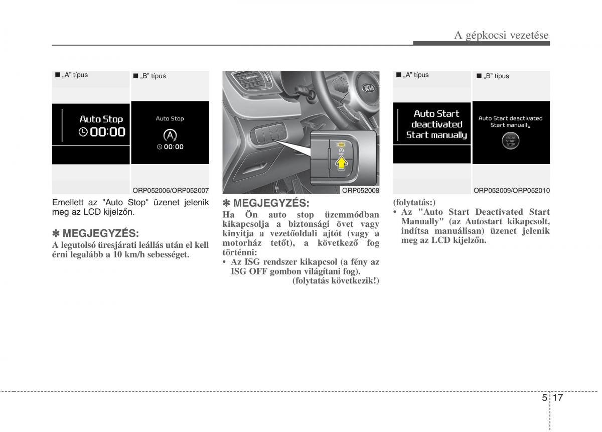 KIA Carens III 3 Kezelesi utmutato / page 385