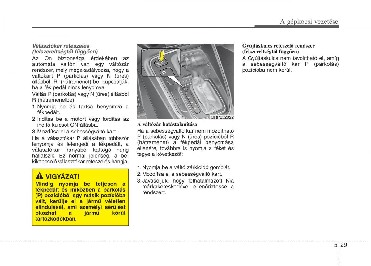 KIA Carens III 3 Kezelesi utmutato / page 397