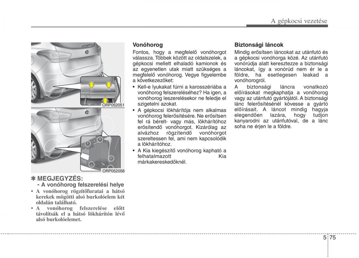 KIA Carens III 3 Kezelesi utmutato / page 443