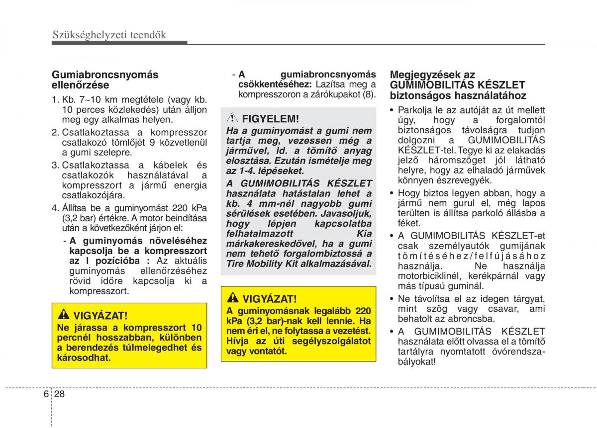 KIA Carens III 3 Kezelesi utmutato / page 480