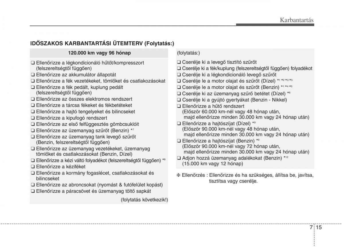 KIA Carens III 3 Kezelesi utmutato / page 501