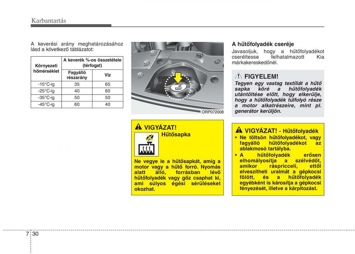 KIA Carens III 3 Kezelesi utmutato / page 516