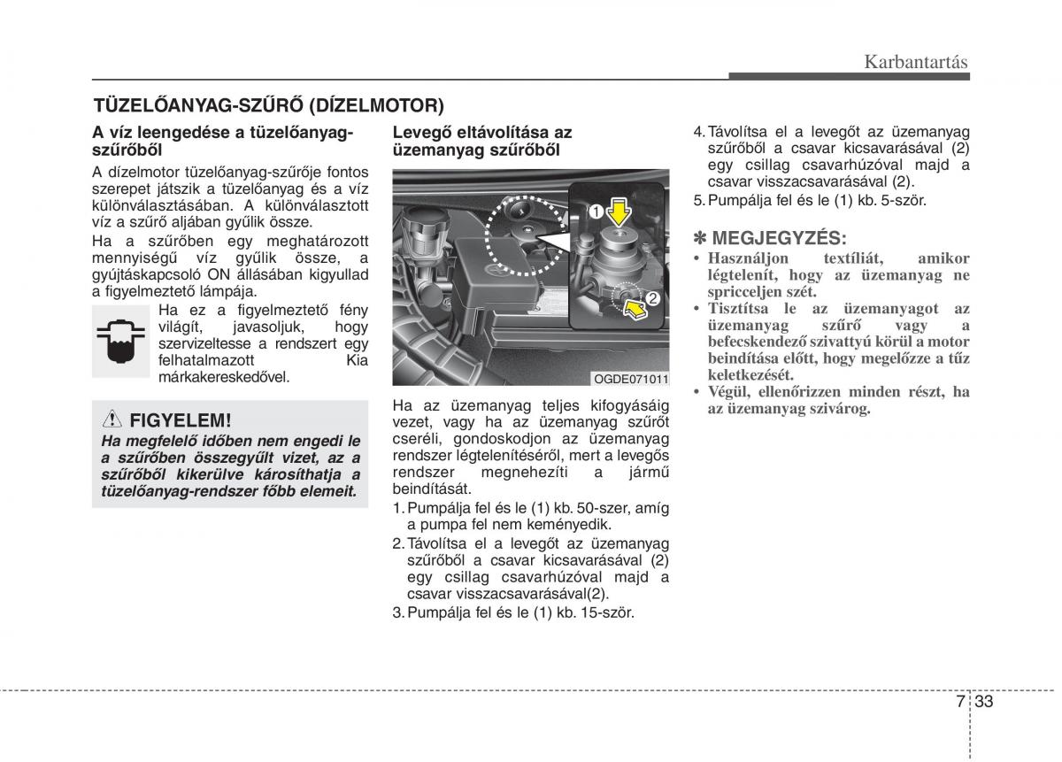 KIA Carens III 3 Kezelesi utmutato / page 519