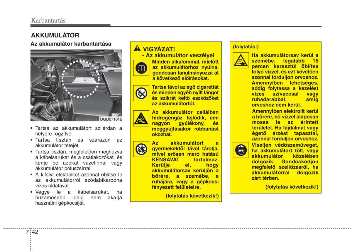 KIA Carens III 3 Kezelesi utmutato / page 528