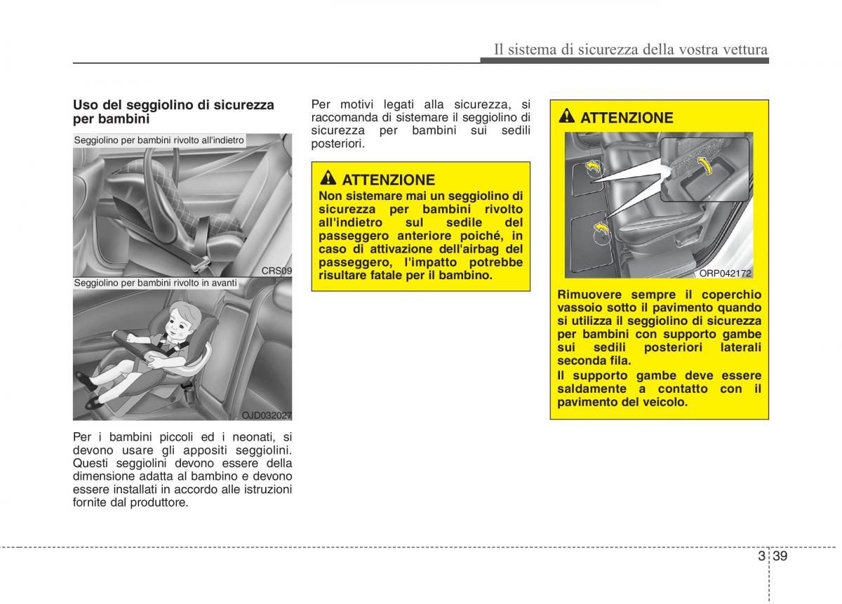 KIA Carens III 3 manuale del proprietario / page 55