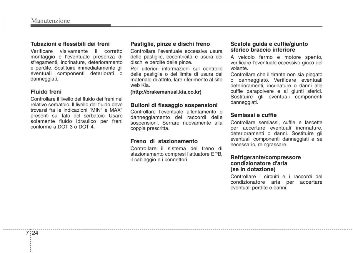 KIA Carens III 3 manuale del proprietario / page 562