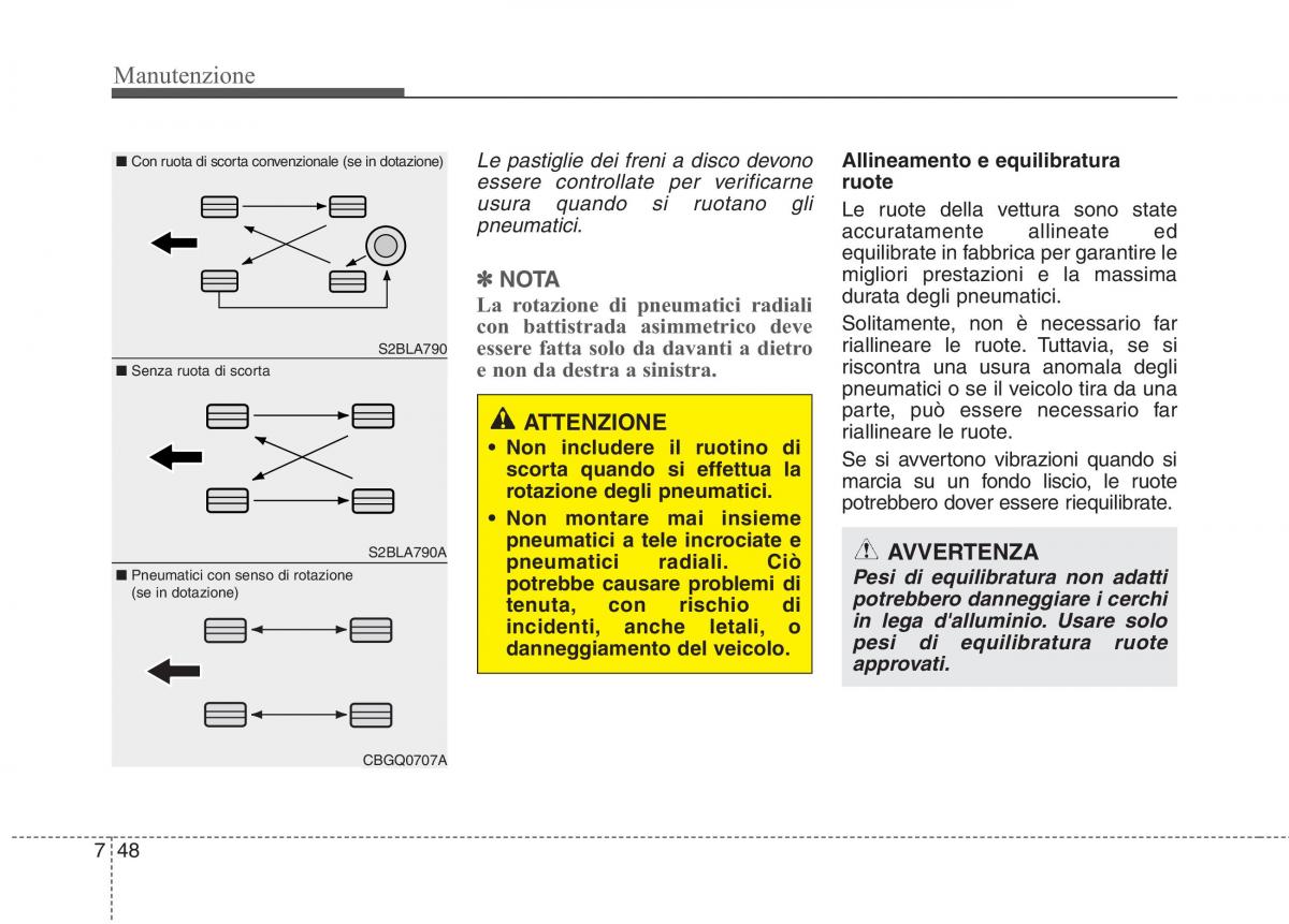 KIA Carens III 3 manuale del proprietario / page 586