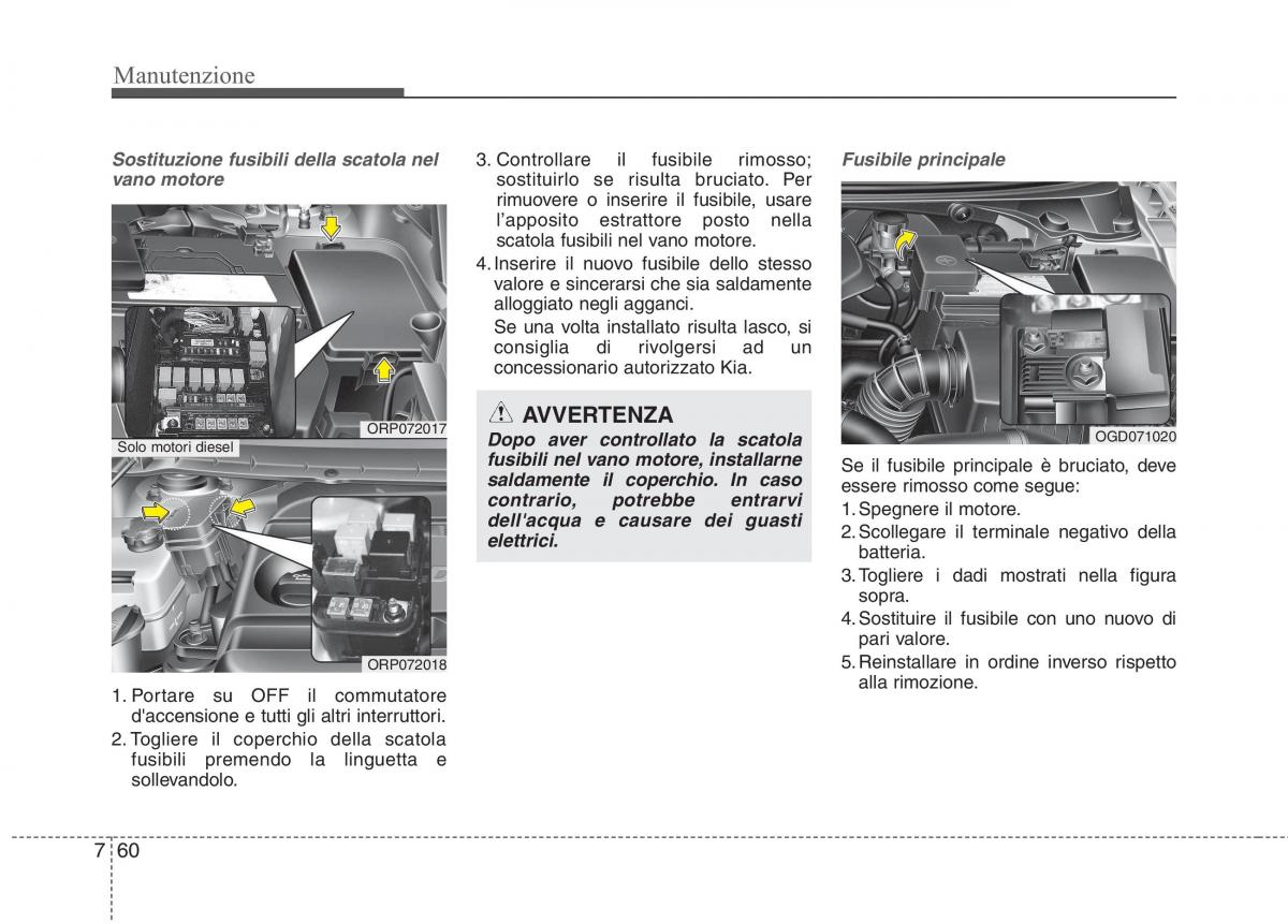 KIA Carens III 3 manuale del proprietario / page 598