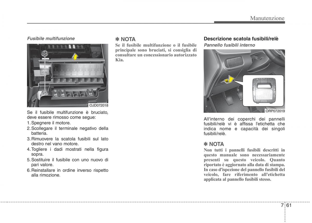 KIA Carens III 3 manuale del proprietario / page 599