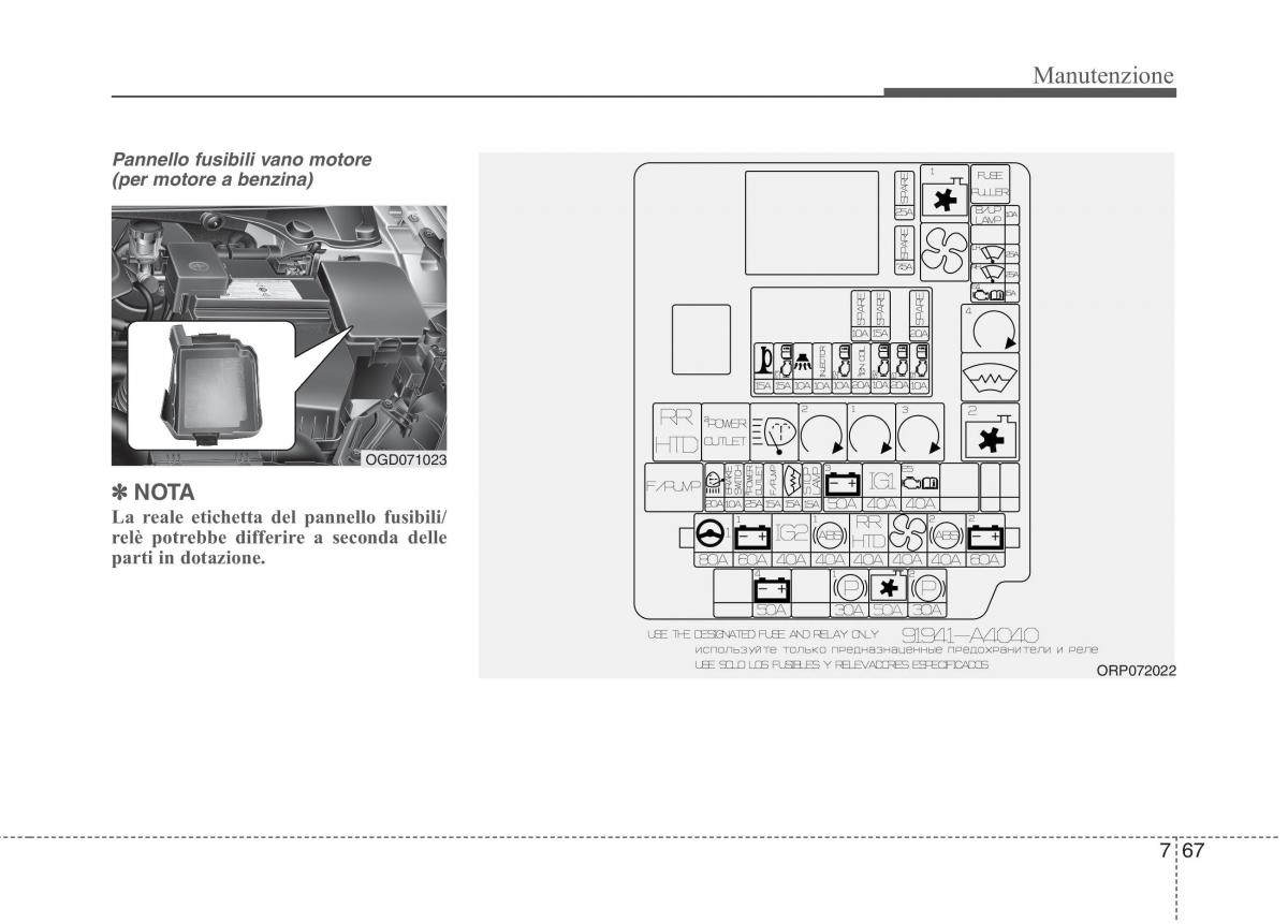 KIA Carens III 3 manuale del proprietario / page 605