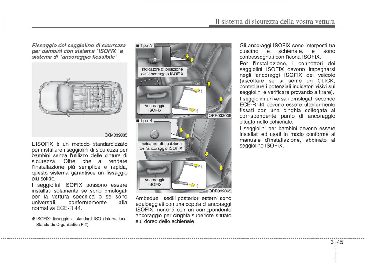 KIA Carens III 3 manuale del proprietario / page 61