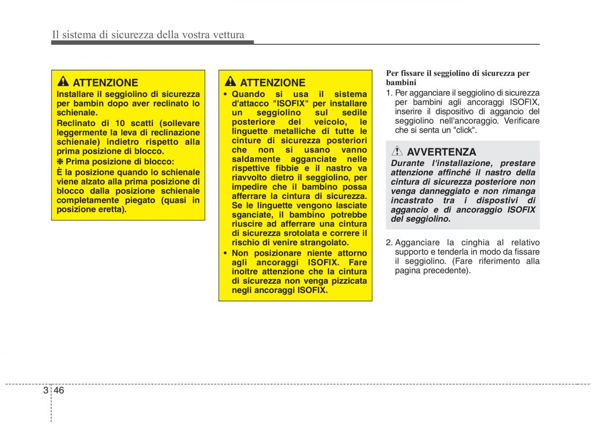 KIA Carens III 3 manuale del proprietario / page 62