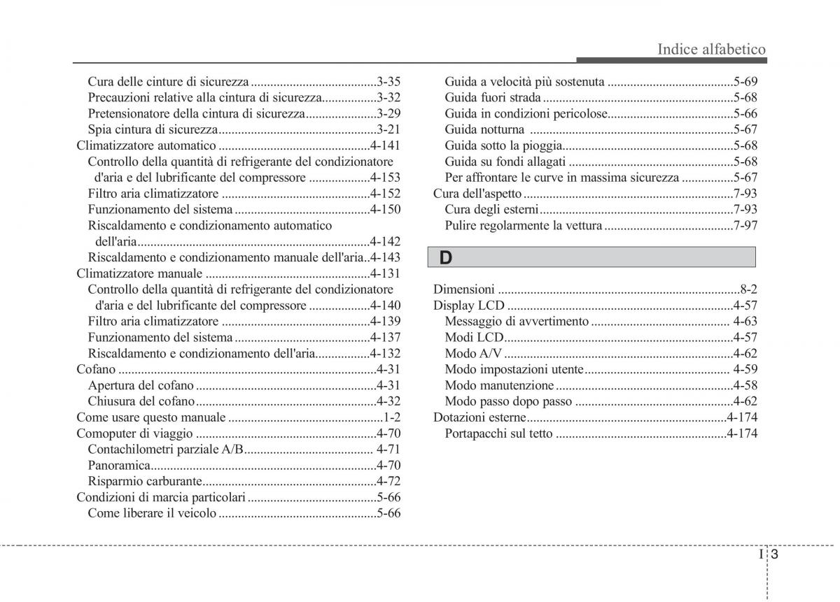 KIA Carens III 3 manuale del proprietario / page 655