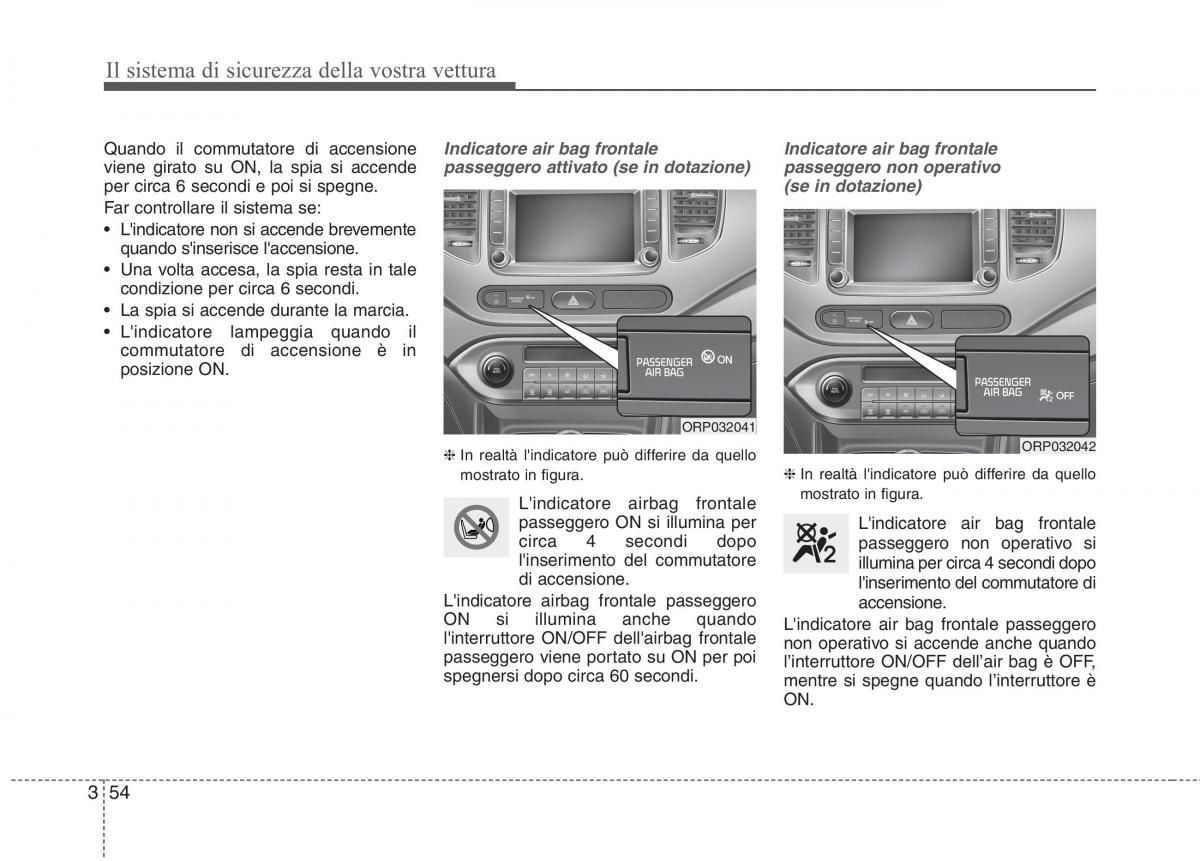 KIA Carens III 3 manuale del proprietario / page 70