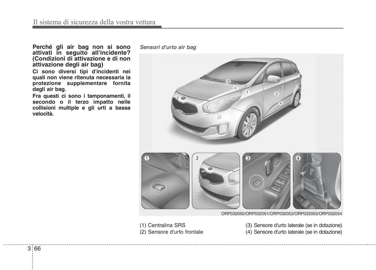 KIA Carens III 3 manuale del proprietario / page 82