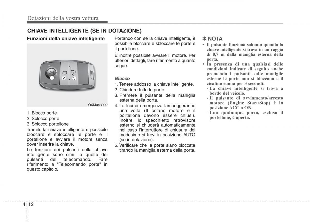 KIA Carens III 3 manuale del proprietario / page 101