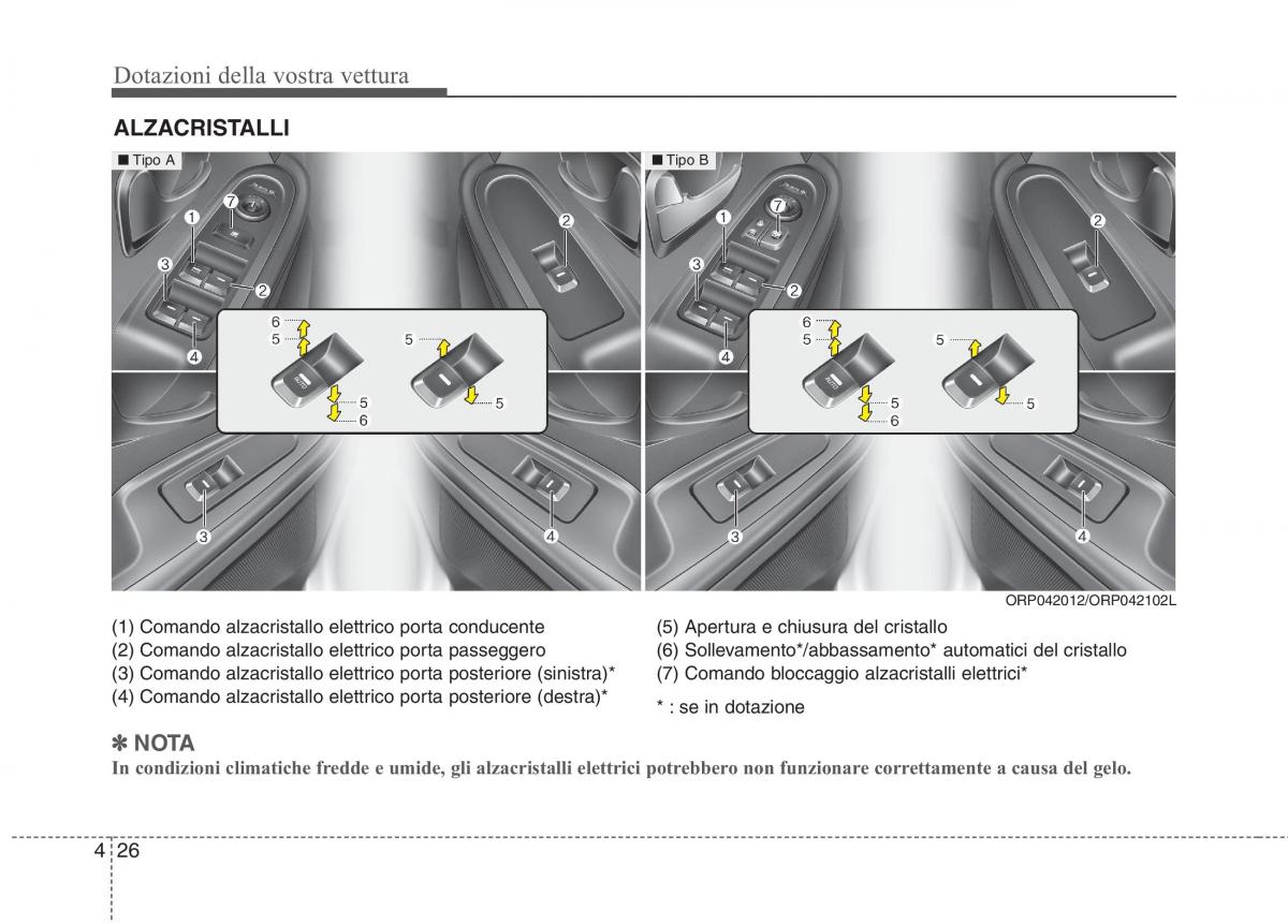 KIA Carens III 3 manuale del proprietario / page 115