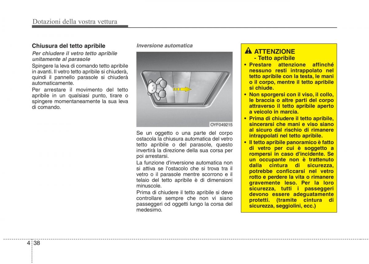 KIA Carens III 3 manuale del proprietario / page 127