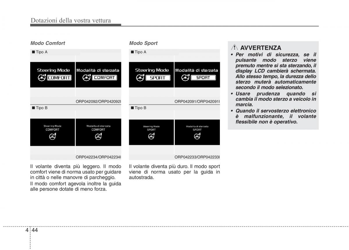 KIA Carens III 3 manuale del proprietario / page 133