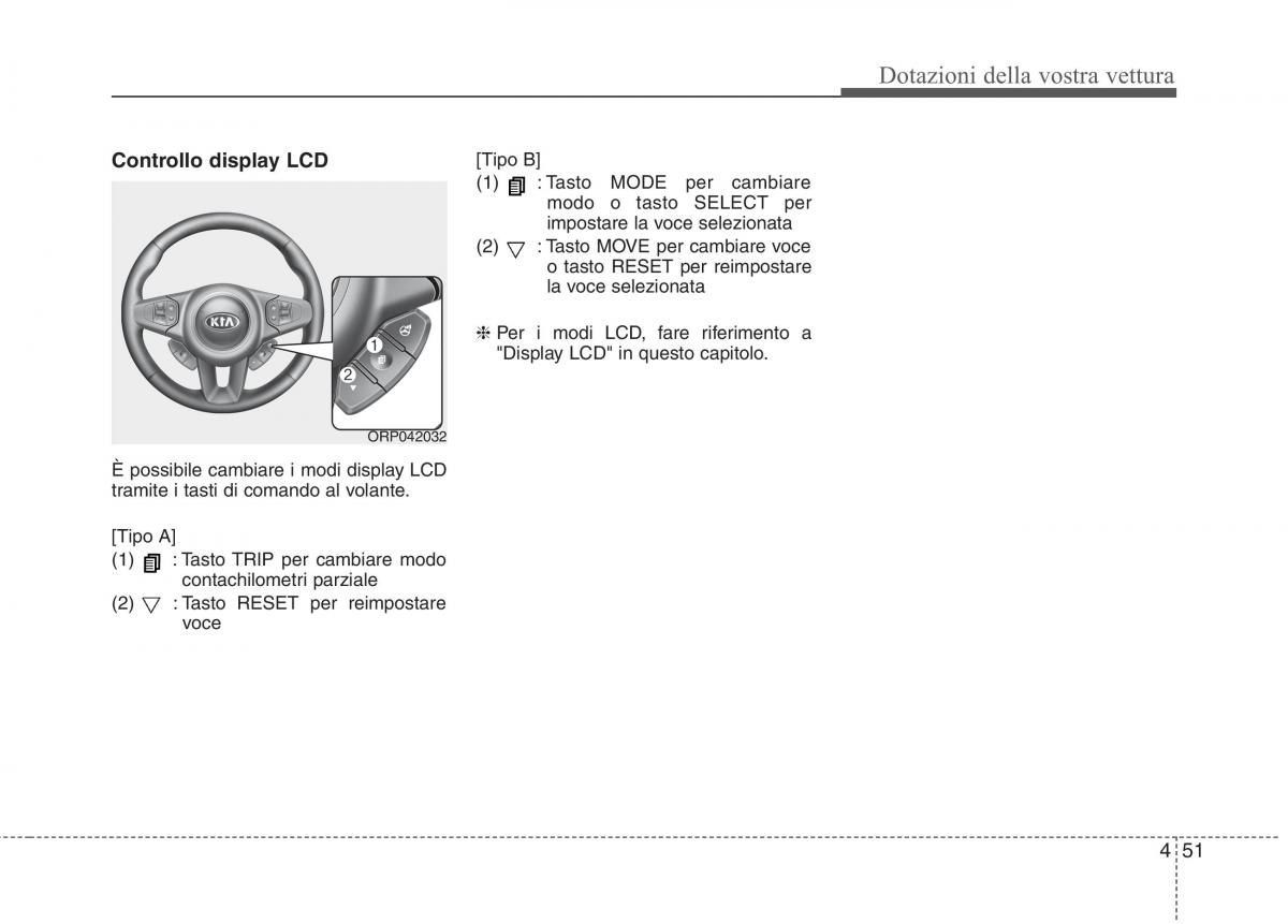 KIA Carens III 3 manuale del proprietario / page 140