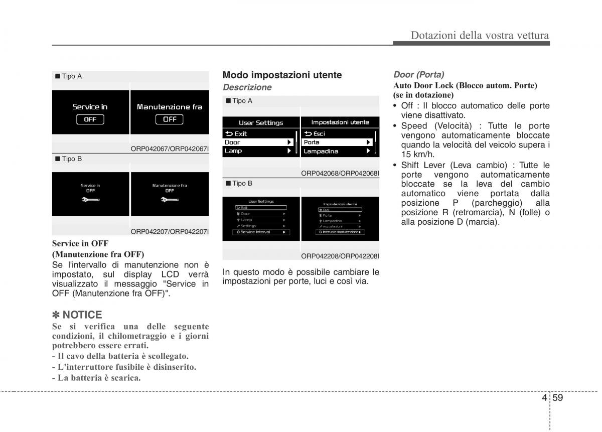 KIA Carens III 3 manuale del proprietario / page 148