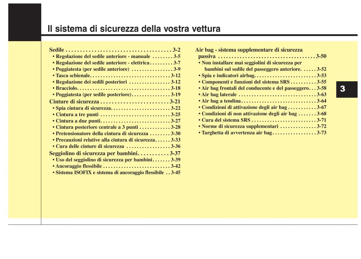 KIA Carens III 3 manuale del proprietario / page 17