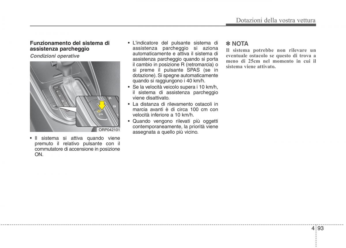 KIA Carens III 3 manuale del proprietario / page 182