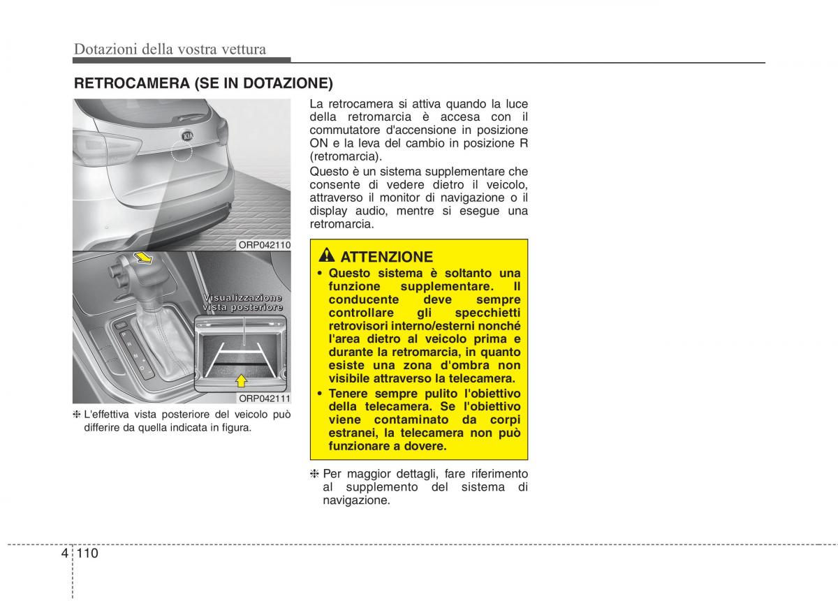 KIA Carens III 3 manuale del proprietario / page 199