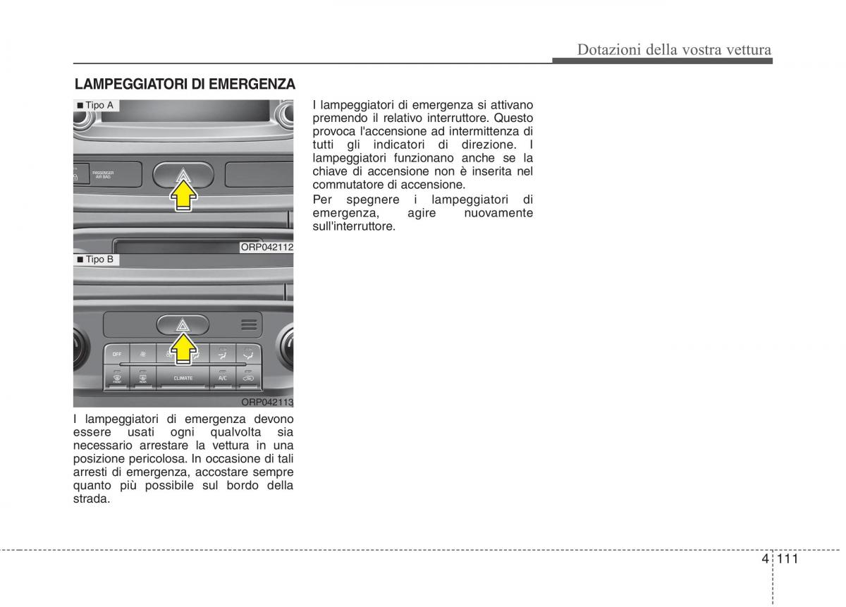 KIA Carens III 3 manuale del proprietario / page 200