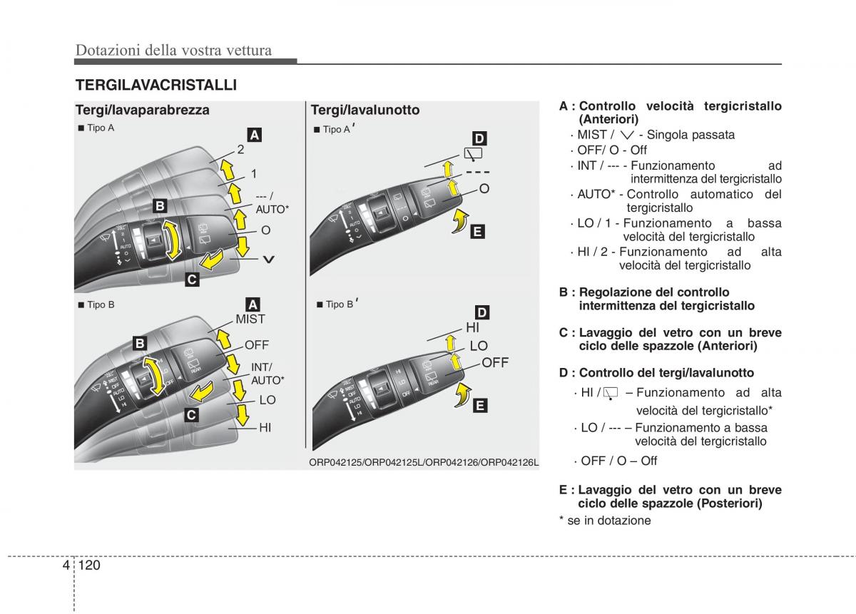 KIA Carens III 3 manuale del proprietario / page 209