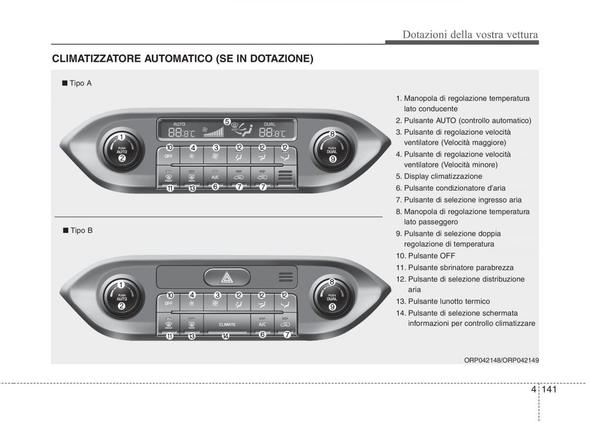 KIA Carens III 3 manuale del proprietario / page 230