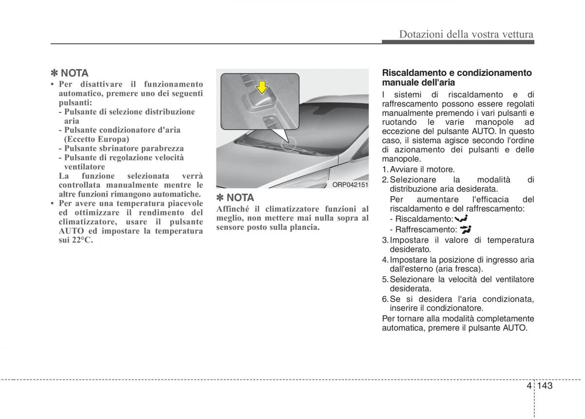 KIA Carens III 3 manuale del proprietario / page 232