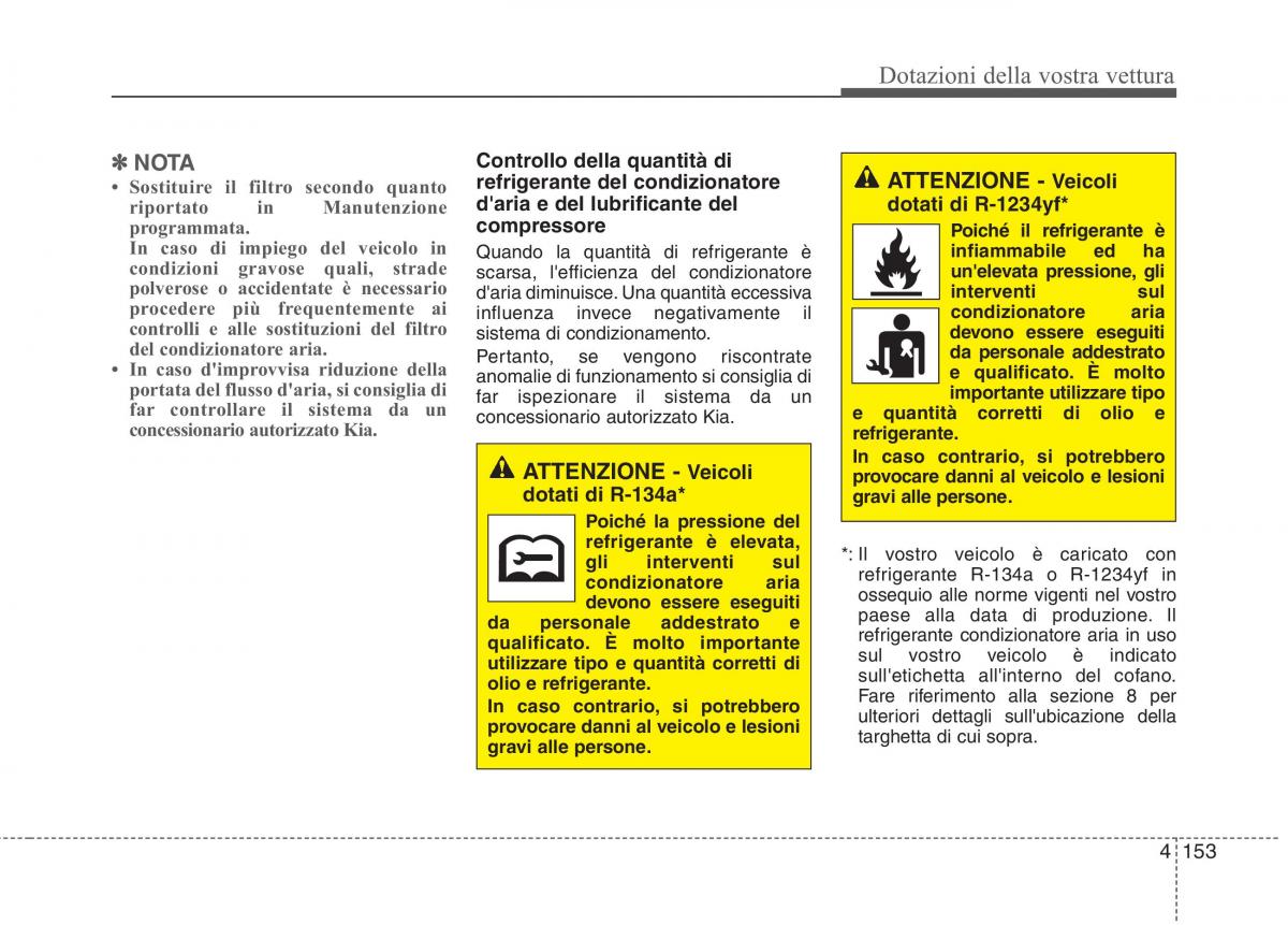 KIA Carens III 3 manuale del proprietario / page 242