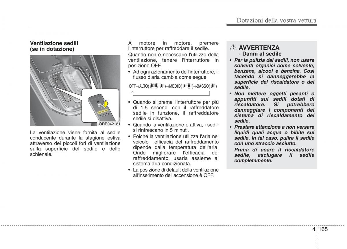 KIA Carens III 3 manuale del proprietario / page 254