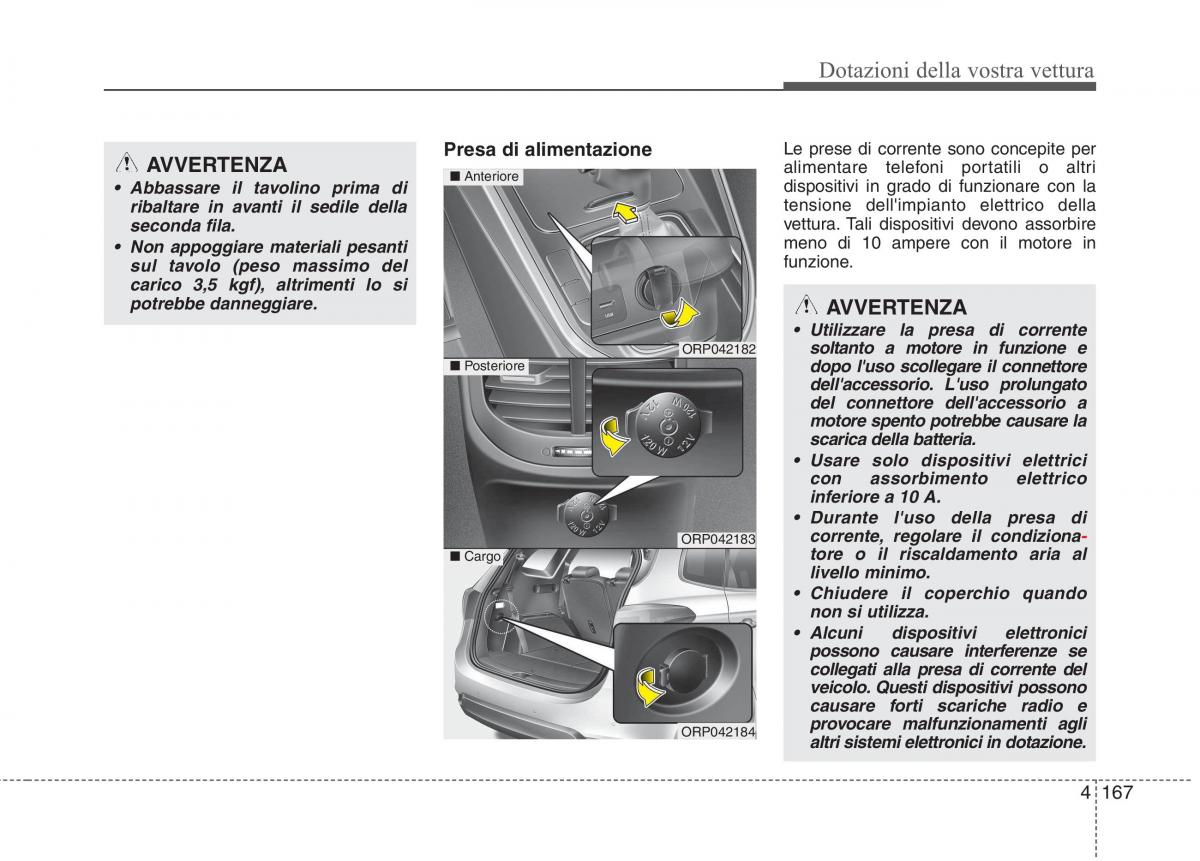 KIA Carens III 3 manuale del proprietario / page 256