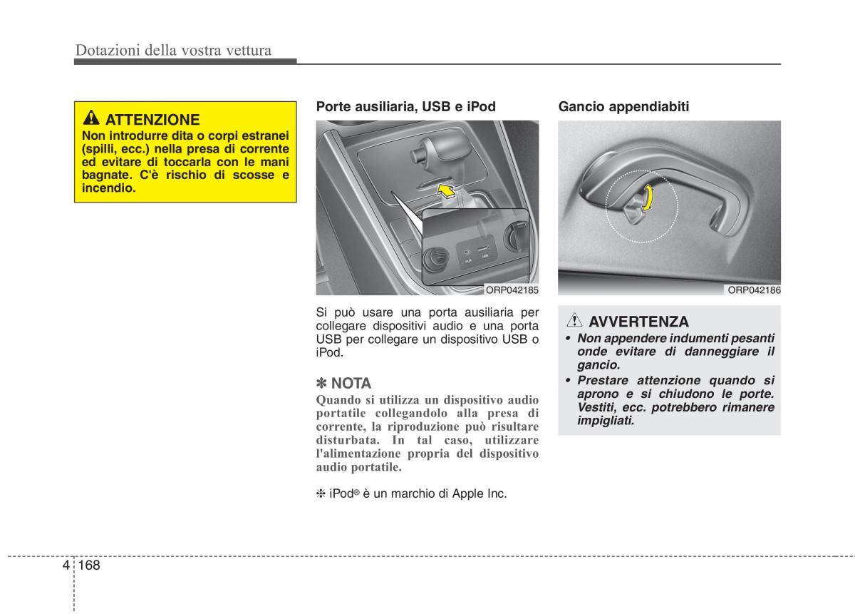 KIA Carens III 3 manuale del proprietario / page 257