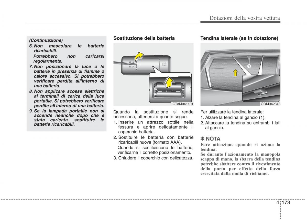 KIA Carens III 3 manuale del proprietario / page 262