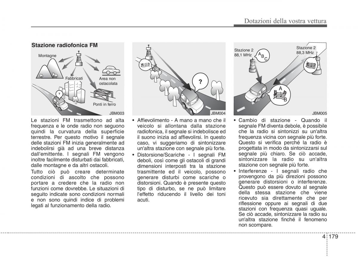 KIA Carens III 3 manuale del proprietario / page 268