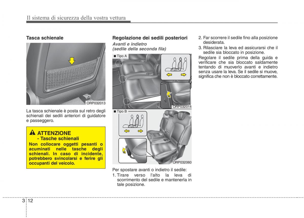 KIA Carens III 3 manuale del proprietario / page 28