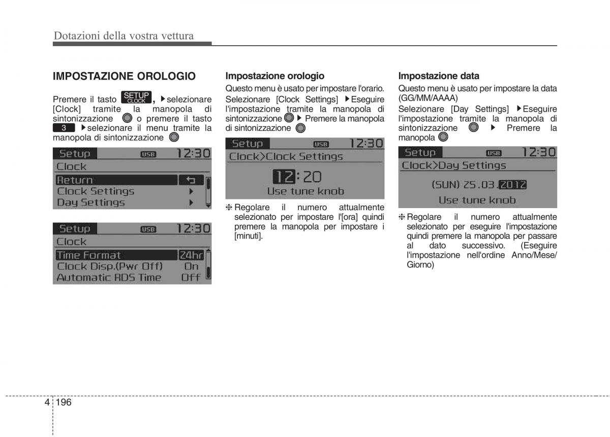 KIA Carens III 3 manuale del proprietario / page 285