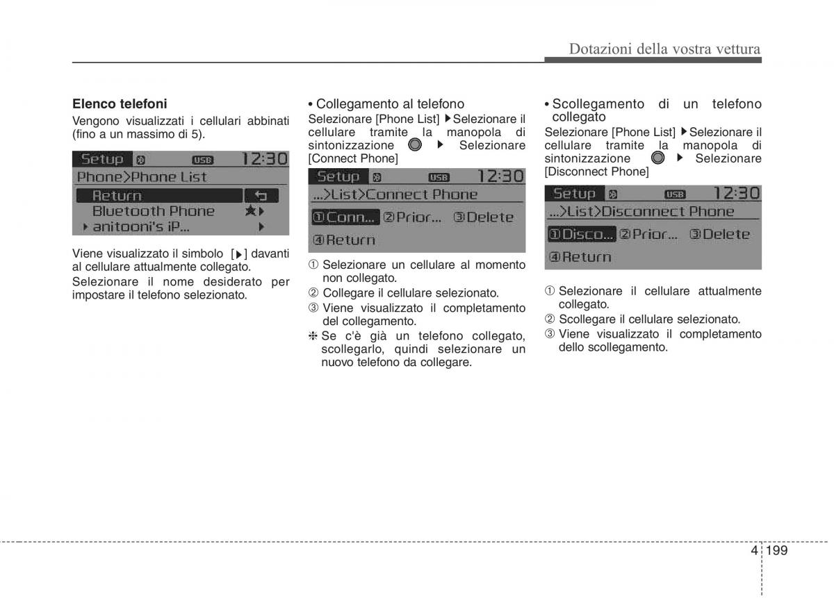 KIA Carens III 3 manuale del proprietario / page 288