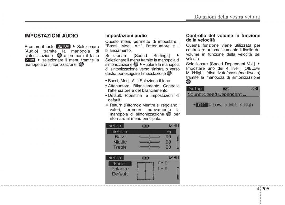 KIA Carens III 3 manuale del proprietario / page 294