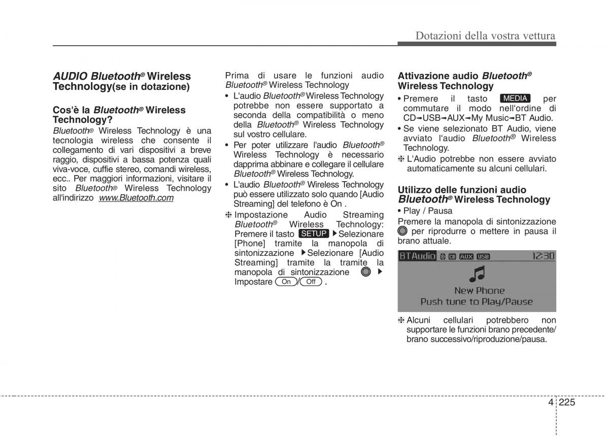 KIA Carens III 3 manuale del proprietario / page 314