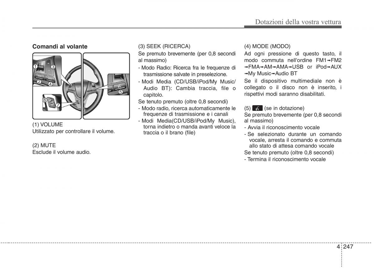 KIA Carens III 3 manuale del proprietario / page 336